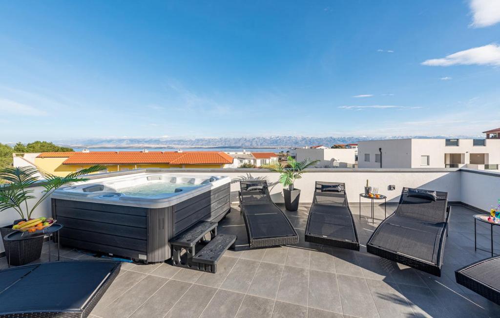 Luxurioeses Penthouse Welle Mit Whirlpool, Grill Und Meerblick Vir Zewnętrze zdjęcie